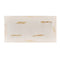 Chivari White Distressed 12" x 18" Farm Table Swatch Sample SW-TFRM-WHD-AX
