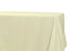 Chivari 5-Pack Ivory Polyester Rectangle Tablecloth 190gsm 90" x 156" SX-TABLPOLY-90156-IVR-5