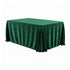 Chivari.com Hunter Green 108"x132" Rectangle Velvet Tablecloth Linen TBC-108X132975S-A1