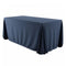 Chivari.com Navy Blue 108"x156" Bali Tablecloth Linen TBC-108X156258S-A1