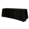 Chivari.com Black 60"x120" Rectangle Poly Satin Tablecloth Linen TBC-60X120633S-A1