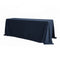 Chivari.com Navy Blue 72"x120" Bali Tablecloth Linen TBC-72X120258S-A1