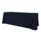 Chivari.com Navy Blue 90"x156" Bali Tablecloth Linen TBC-90X156258S-A1