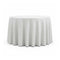 Chivari White 96" Round Tablecloth Majesti Dupionic TBC-96R067S-A1