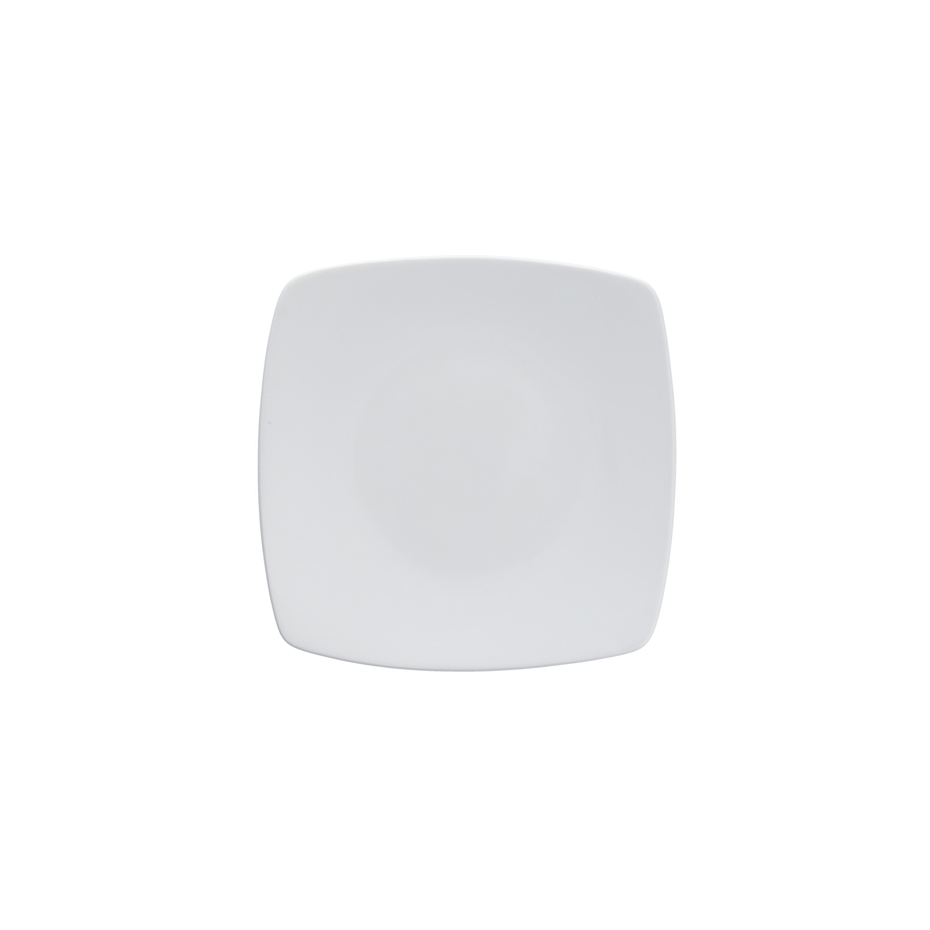 Zwiesel Fortessa Fortessa TC Serena Square Coupe Plate 8" (20.5cm) - Case of 24 - TC7600.DV.116 ZFG-TC7600.DV.116