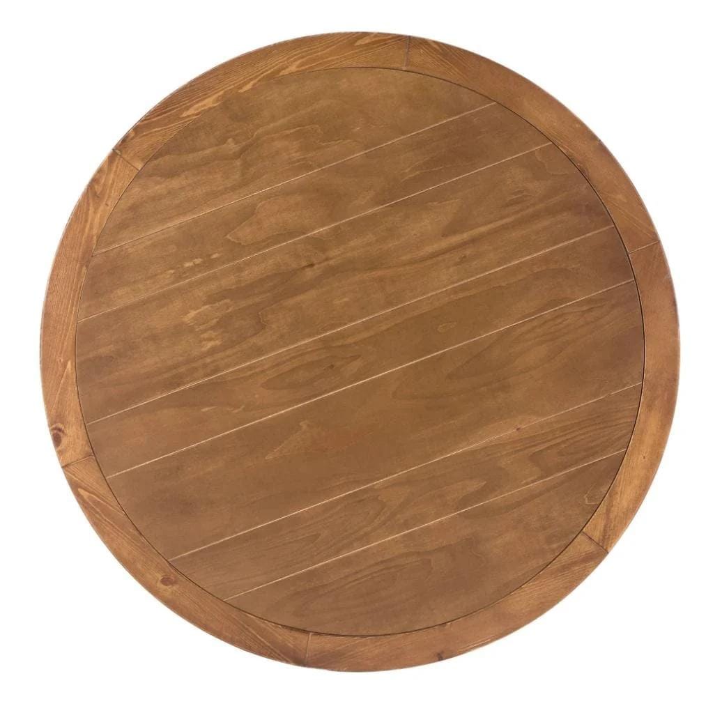 Chivari 2 Pack 32" Chestnut Round Cocktail Table Top TCKTL-WD-TP32-AX-2