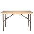 Chivari 48" x 24" (4 Foot) Rectangle Plywood Expo Table - Adjustable Height TEXPRT4824G-AX-T
