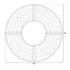 Chivari Enclosed Circle Serpentine Farm Table Kit - Seats 16 - Includes 4 Chestnut Serpentine Tables TFARM-SNKT-CHT3