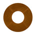 Chivari Enclosed Circle Serpentine Farm Table Kit - Seats 16 - Includes 4 Chestnut Serpentine Tables TFARM-SNKT-CHT3