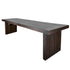 Chivari 96" x 40" Fruitwood Farm Table Conversion Kit for 96" x 30" Banquet Tables TFARMCKT9640-FTW-AX-T