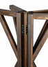 Chivari 36" (3 Foot) Fruitwood Round Farm Cocktail Table TFARMCKTL36-FR-AX-T