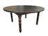 60" (5 Foot) Fruitwood Round Farm Table with Fluted Legs