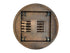 60" (5 Foot) Fruitwood Round Farm Table with Fluted Legs
