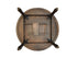 60" (5 Foot) Fruitwood Round Farm Table with Fluted Legs