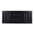 Chivari 72" x 40" (6 Foot) Black Rectangle Straight Leg Wood Farm Table TFRMPLRT7240-BLK-ST-AX
