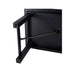 Chivari 72" x 40" (6 Foot) Black Rectangle Straight Leg Wood Farm Table TFRMPLRT7240-BLK-ST-AX