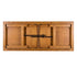 Chivari 72" x 40" (6 Foot) Chestnut Finish Rectangle Straight Leg Wood Farm Table TFRMPLRT7240-CHT-ST-AX