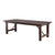 Chivari 72" x 40" (6 Foot) Fruitwood Rectangle Straight Leg Wood Farm Table TFRMPLRT7240-FTW-ST-AX
