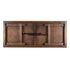 Chivari 72" x 40" (6 Foot) Fruitwood Rectangle Straight Leg Wood Farm Table TFRMPLRT7240-FTW-ST-AX