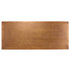 Chivari 96" x 40" (8 Foot) Chestnut Finish Rectangle Straight Leg Wood Farm Table TFRMPLRT9640-CHT-ST-AX