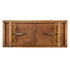 Chivari 96" x 40" (8 Foot) Chestnut Finish Rectangle X Leg Wood Farm Table TFRMPLRT9640-CHT-XL-AX
