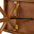 Chivari 96" x 40" (8 Foot) Chestnut Finish Rectangle X Leg Wood Farm Table TFRMPLRT9640-CHT-XL-AX