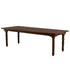 Chivari 96" x 40" (8 Foot) Fruitwood Rectangle Fluted Leg Wood Farm Table TFRMPLRT9640-FTW-FL-AX