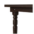 Chivari 96" x 40" (8 Foot) Fruitwood Rectangle Fluted Leg Wood Farm Table TFRMPLRT9640-FTW-FL-AX
