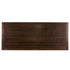 Chivari 96" x 40" (8 Foot) Fruitwood Rectangle Straight Leg Wood Farm Table TFRMPLRT9640-FTW-ST-AX