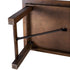 Chivari 96" x 40" (8 Foot) Fruitwood Rectangle Straight Leg Wood Farm Table TFRMPLRT9640-FTW-ST-AX