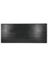 Chivari 96″ x 40″ (8 Foot) Black Rectangle Fluted Leg Wood Farm Table TFARMRT9640-BLACK-T-LEG-AX-T