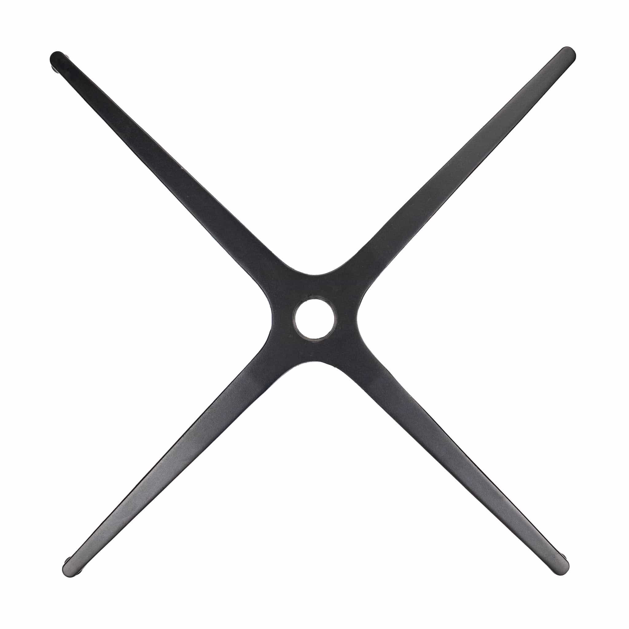 Chivari Black 36" Round Plywood Cocktail Table Kit TKITRD36BLK-AX-T