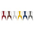 Chivari Blue All Weather Tolix Style Resin Chair CTRBLU-ZG