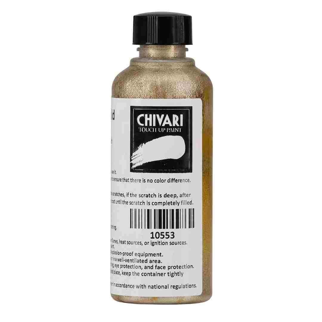 Chivari Bullion Gold Metallic Touch Up Paint, 70ML Bottle PNT-BTL-BGM-A