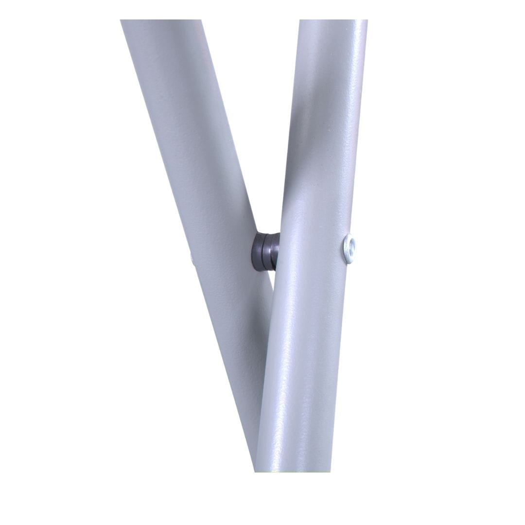 Chivari 32" Round White Plastic Cocktail Table TPLSRD32COCKTAIL-LF-T