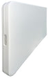 Chivari 96" x 30" (8 Foot) Rectangle Heavy Duty  Fold-In-Half Plastic Table TPLSRT9630-BF-AX-T