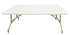 Chivari 72" x 30" (6 Foot) Rectangle Fold-In-Half Plastic Table TPLSRT7230-BF-LF-T