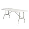 Chivari 72" x 30" (6 Foot) Rectangle Heavy Duty Plastic Folding Table TPLSRT7230-LF-T