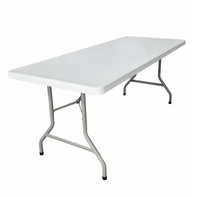 72" x 30" (6 Foot) Rectangle Heavy Duty Plastic Folding Table