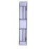 Chivari 96" x 18" (8 Foot) White Rectangle Plastic Table TPLSRT9618-LF-T
