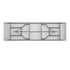 Chivari 96" x 30" (8 Foot) White Rectangle Plastic Table TPLSRT9630-LF-T