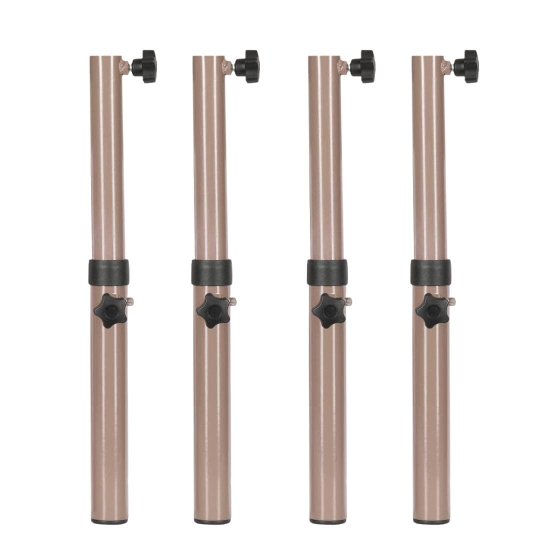 Chivari Plywood Table Leg Extensions adjusts to 36" or 42" Height Set of 4 TPLY-LGEXT-AX