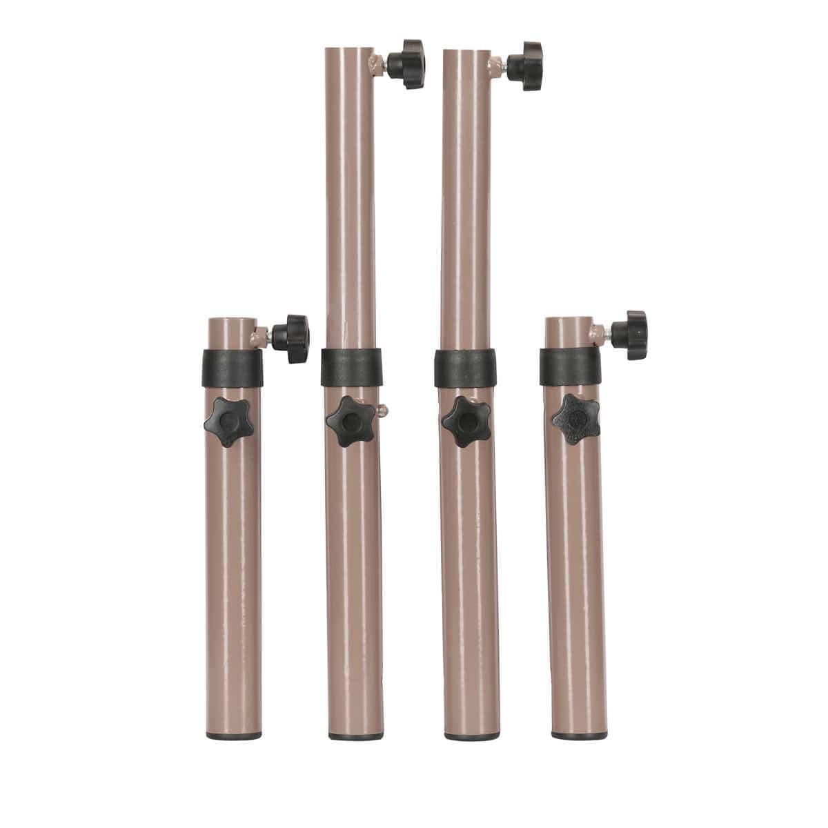 Chivari Plywood Table Leg Extensions adjusts to 36" or 42" Height Set of 4 TPLY-LGEXT-AX