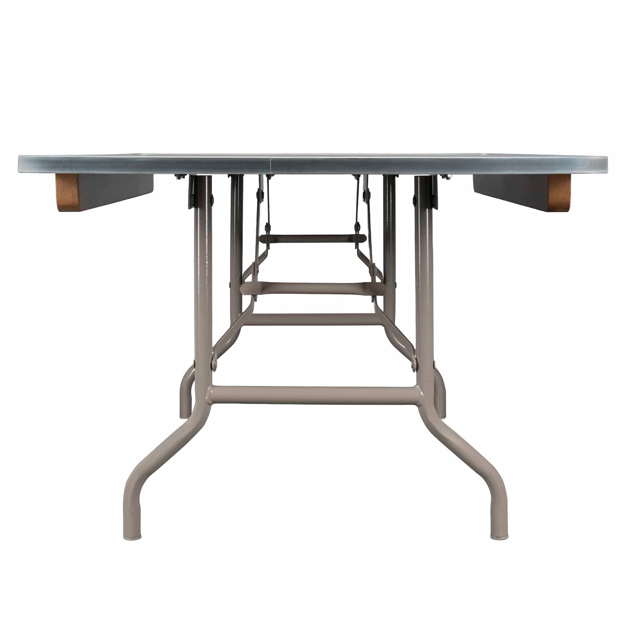 Chivari Kids 48" x 30" (4 Foot) Rectangle Plywood Folding Banquet Table TPLYRT4830MG-KID-AX-T