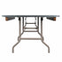 Chivari Kids 48" x 30" (4 Foot) Rectangle Plywood Folding Banquet Table TPLYRT4830MG-KID-AX-T