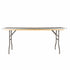 Chivari 72" x 30" (6 Foot) Rectangle Plywood Folding Table TPLYRT7230MG-AX-T