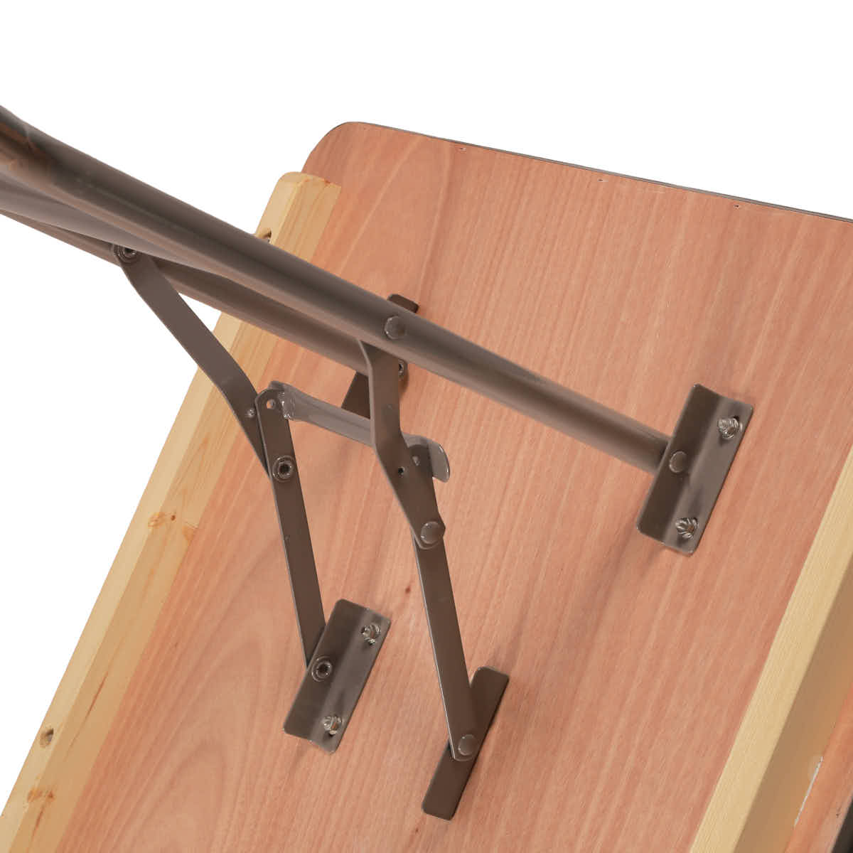 Chivari 72" x 30" (6 Foot) Rectangle Heavy Duty Plywood Folding Table TPLYRT7230VG-AX-T