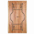 Chivari 72" x 42" (6 Foot) Rectangle Plywood Folding Table with Metal Edge TPLYRT7242MG-AX-T