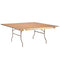 Chivari 72" x 72" (6 Foot) Square Plywood Folding Table TPLYSQ72MG-AX-T