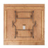 Chivari 72" x 72" (6 Foot) Square Plywood Folding Table TPLYSQ72MG-AX-T